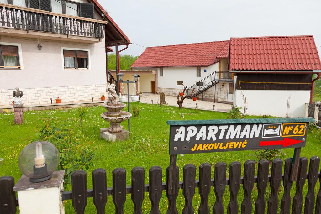 Apartment Jakovljevic Gornji Vaganac Eksteriør bilde